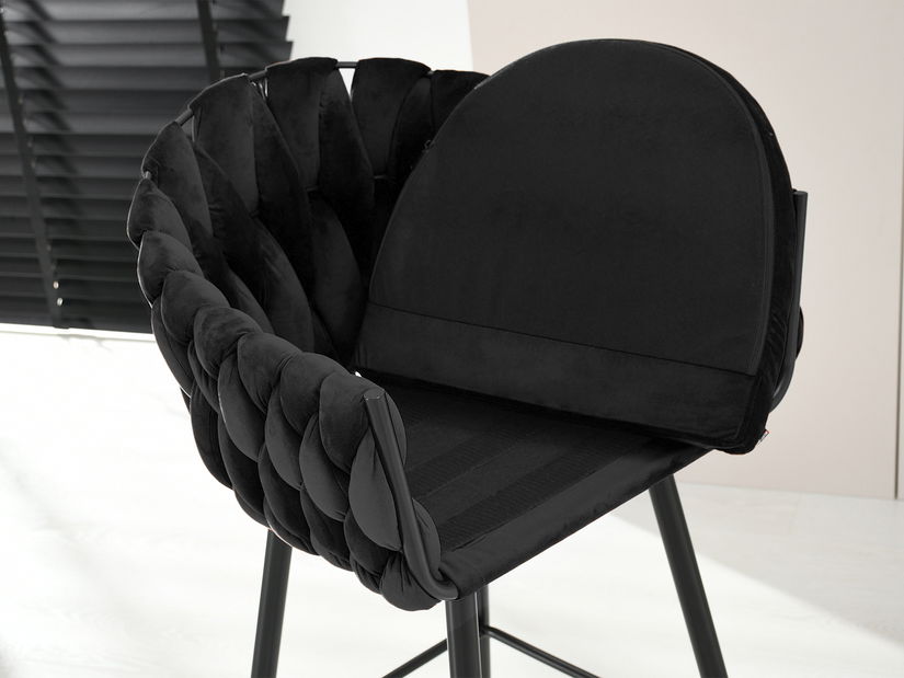 Scaun bar Proenia (negru)