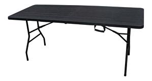 Kempingasztal Andrologos (fekete) (8 fő részére)