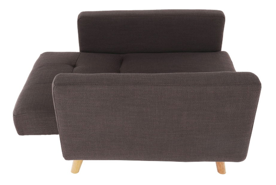 Fotelja na razvlačenje Alestra (smeđa) 