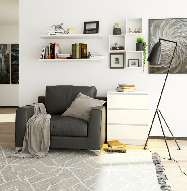 Comodă Kalista II (Alb)