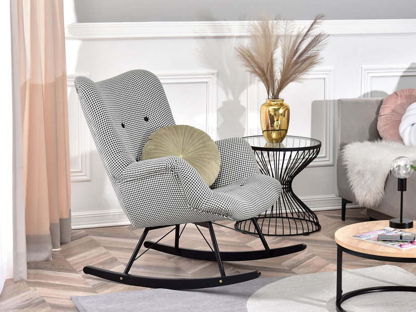 Relaxačné kreslo Laurentino (čierna)