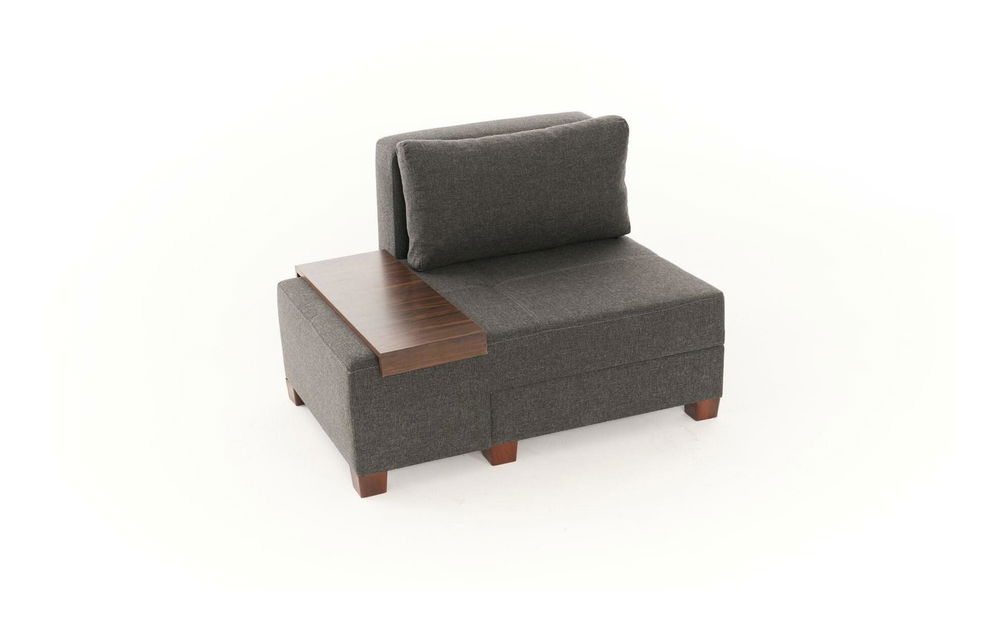 Fotoliu extensibil Perenilla L (S) (antracit + Nuc)