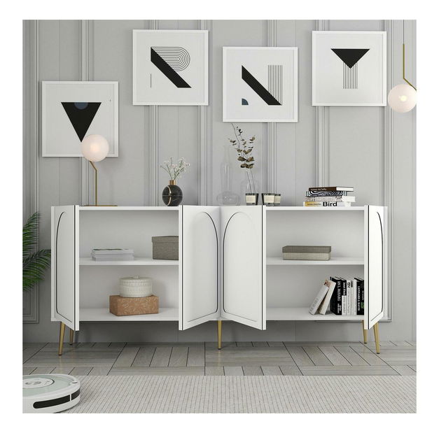 Skrinka Bipemu 2 (biela + zlatá)