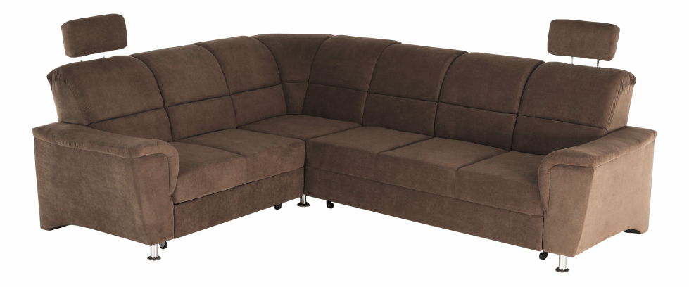 Kutna garnitura Stan (smeđa) (L) 