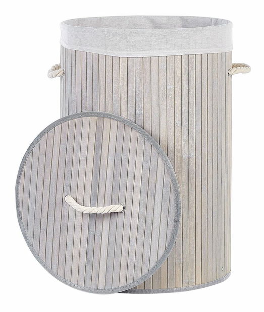 Kôš na bielizeň Shirell (sivá) 