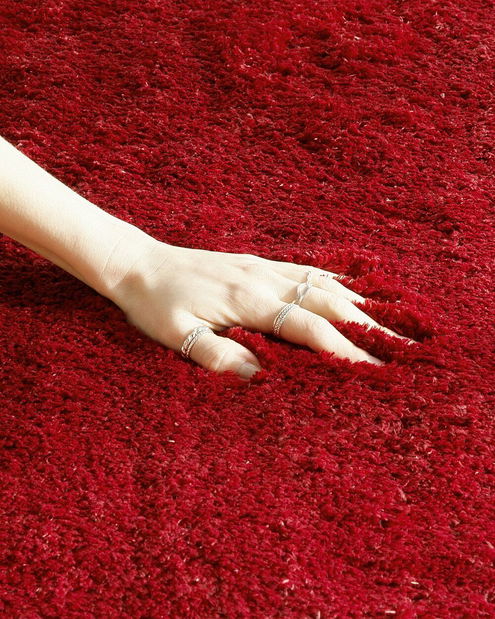 Covor 230 cm Emeralda (roșu închis)