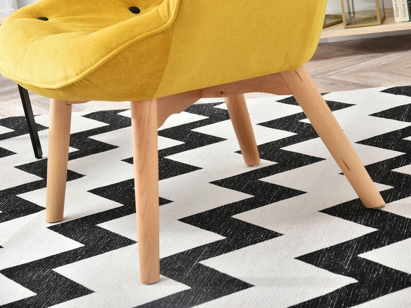 Kreslo Nutri (žltá + buk)