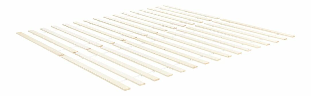 Pat matrimonial 160 cm ROYAL (cu somieră) (lemn deschis)