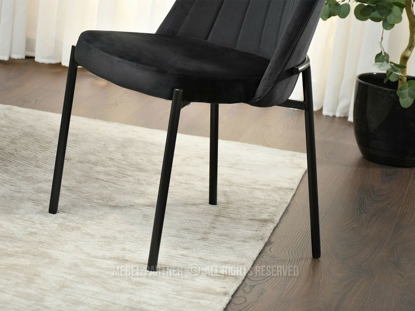 Jedálenská stolička Evidencias (čierna)