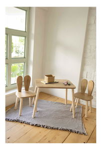 Dječji stol sa stolicama Bunnie (smeđa)