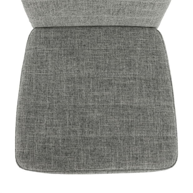 Jedálenská stolička Collort nova (svetlosivá + biela)