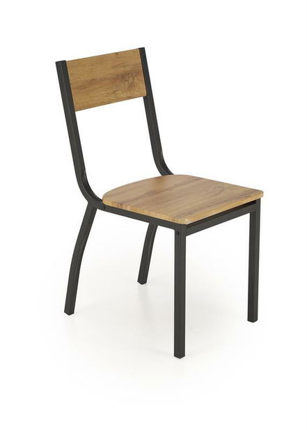 Blagovaonski set Miltony (natural + crna) (za 4 osobe)