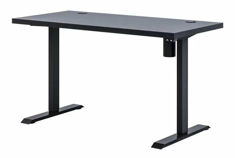 Masă PC cu înălțime regelabilă electric Sonic (Negru)