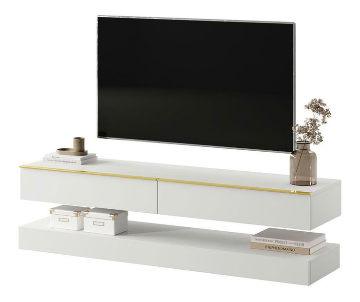 Tv szekrény/asztal Hilde (fehér)