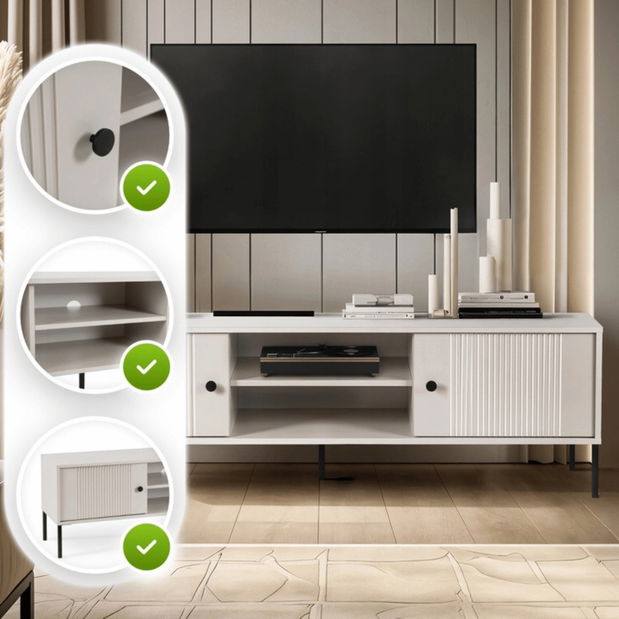 TV skrinka/stolík Saliesen (kašmír) 