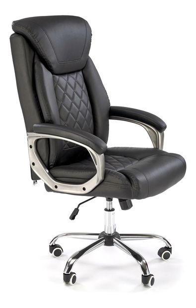 Fotoliu de birou Helter (negru)