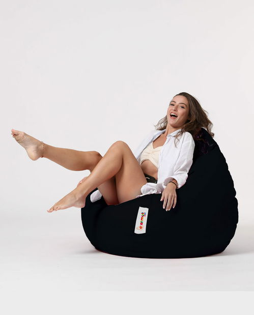 Sedací vak Premio (Čierna)