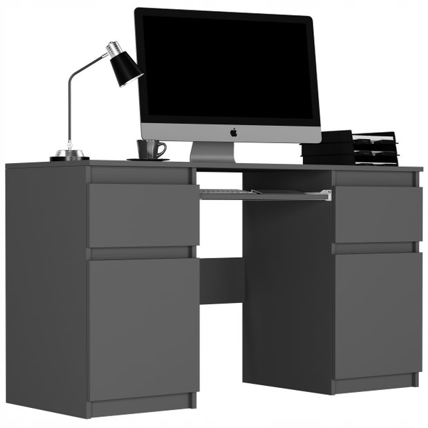 PC asztal Nograk (antracit)