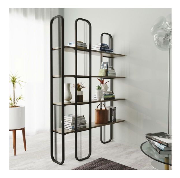 Regál Pedanu 1 (fekete)