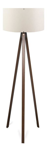 Lampă de podea Amorekko 3 (crem + maro)