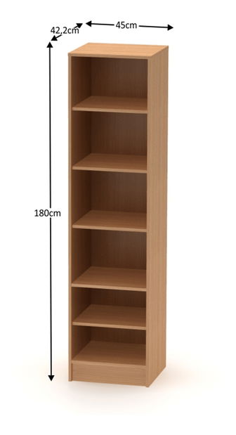 Raft cu polițe BE04-014-00 Breanna