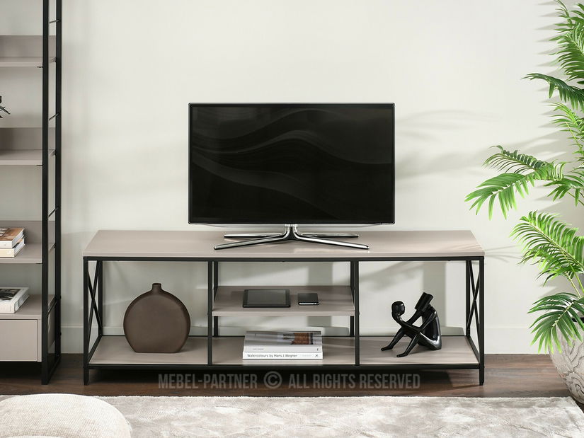 Măsuță TV/Dulap Jabalinas (negru)