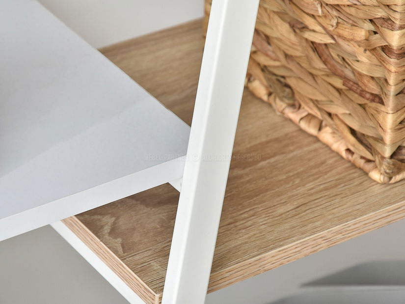 Regál Gecon Reg Zes (sonoma + biela)