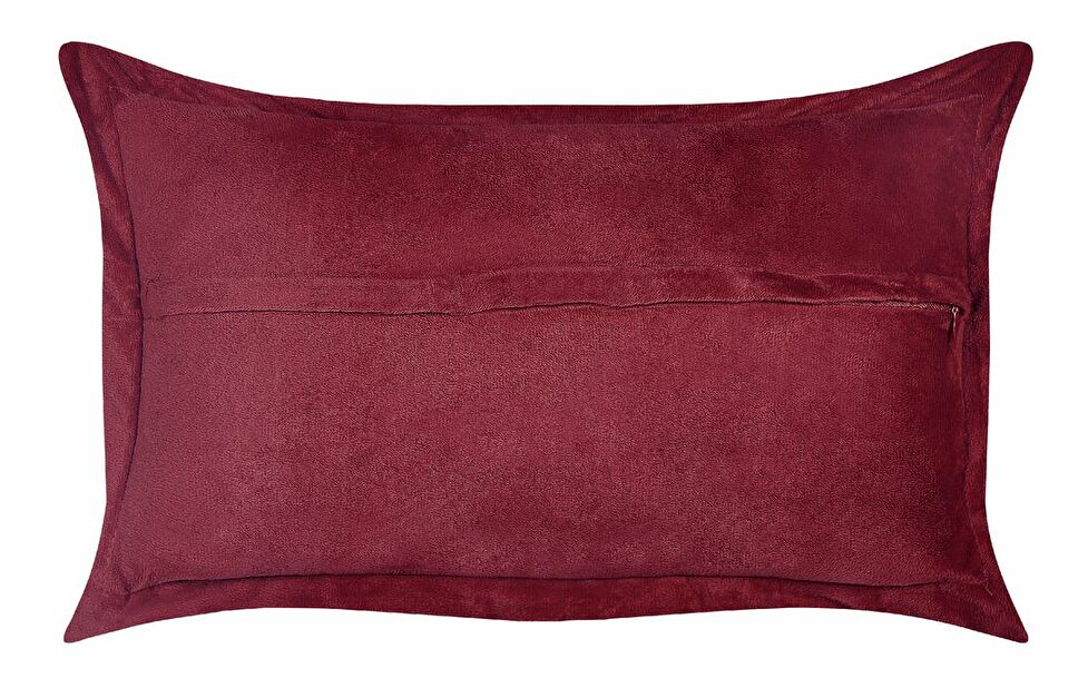 Set 2 ukrasna jastuka 47 x 27 cm Zinny (crvena)