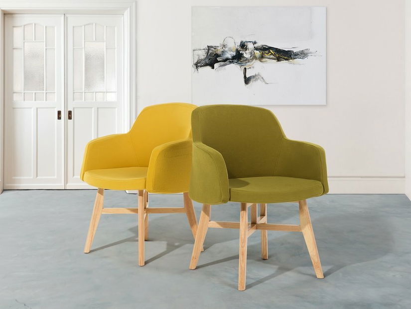 Kreslo Ystvan (olivovo zelená)