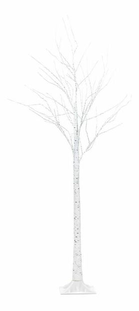Vanjsko ukrasno drvce 160 cm Lapza (bijela)