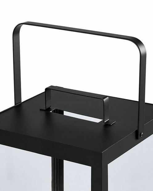 Gyertyatartó 30 cm Lepza (fekete)