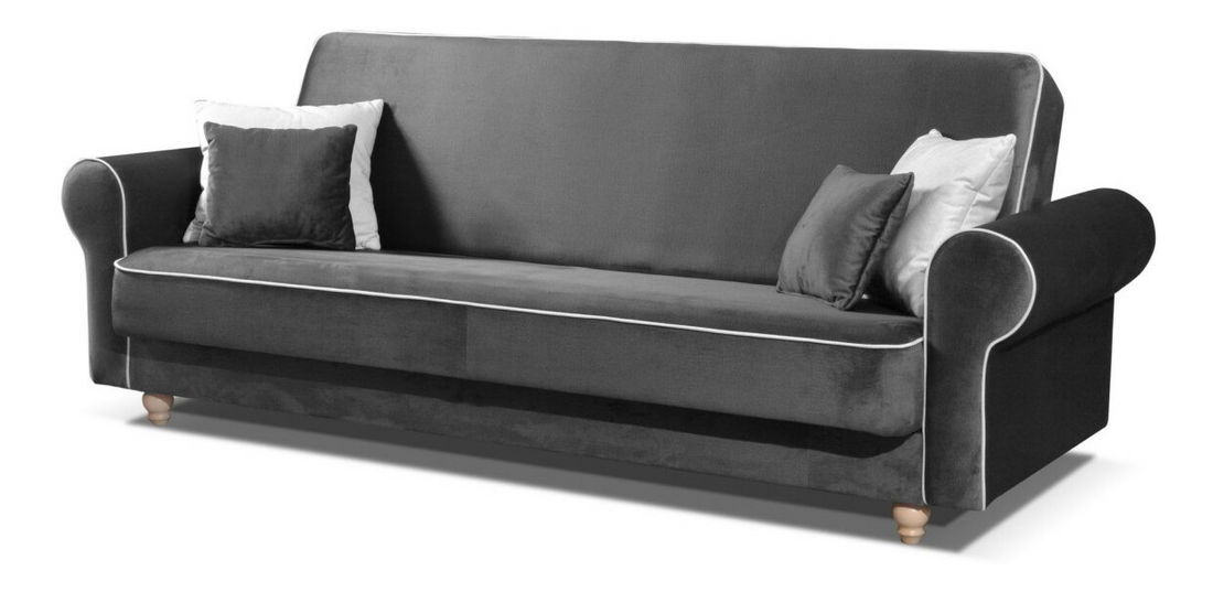 Háromszemélyes kanapé Sanndy (szürke)