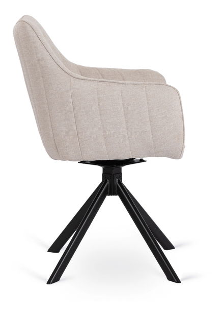 Jedálenská stolička Mamba (krémová