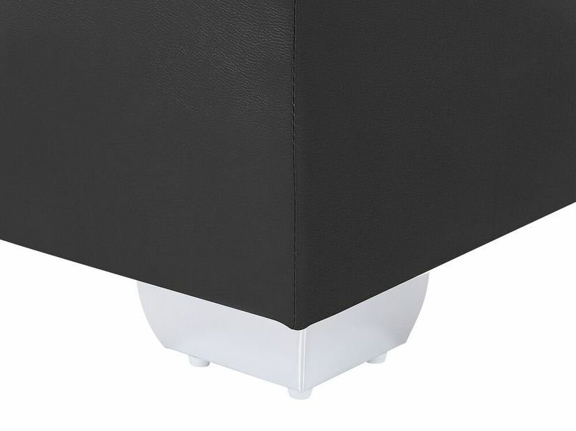 Manželská posteľ Boxspring 160 cm PREMIER 2 (s matracmi) (čierna)