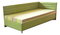 Jednolôžková posteľ (váľanda) 100 cm Emil 2 (s molitanovým matracom) (P)
