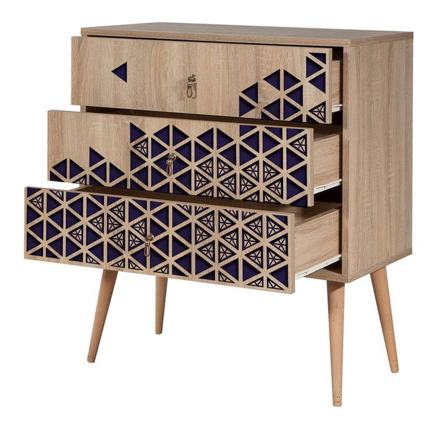 Komoda Troy 123 (hrast sonoma)