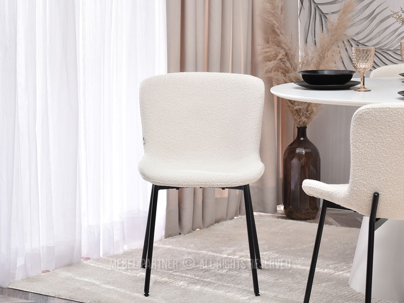 Szék Kirkland (krém + fekete)