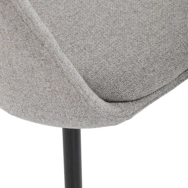 Jedálenská stolička Deleito (krémová)