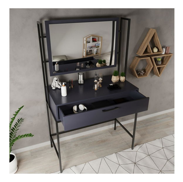 Măsuță de toaletă Modem L747 (antracit)