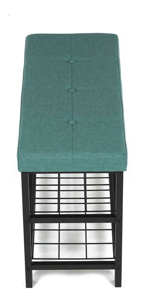 Ormarić za obuću Atentos (crna + zelena)