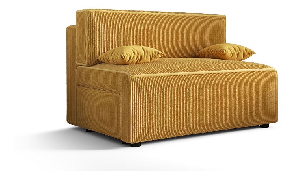 Kétszemélyes kanapé Mirage (sárga)