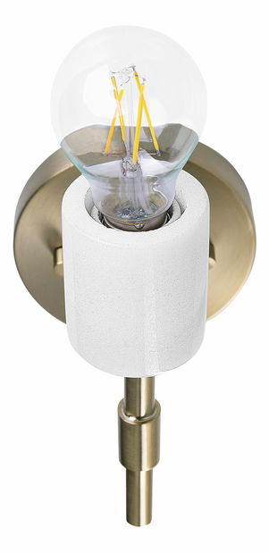 Set zidnih svjetiljki 2 kom. ALAMA (metal) (zlatna)