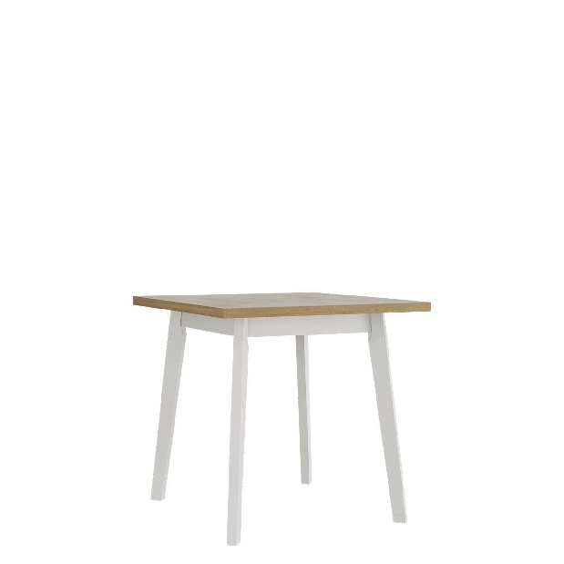 Stôl 80 x 80 I Henry (Sonoma + Biela)