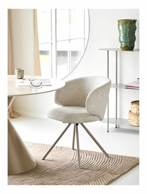 Jedálenská stolička Fantinaora (piesková)