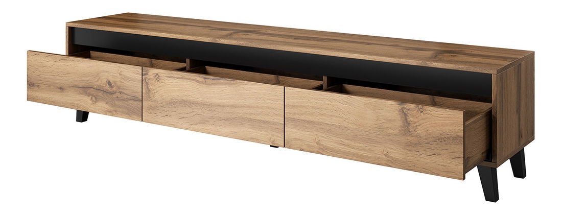 TV stolić/ormarić Evrona (wotan + wotan + antracit)