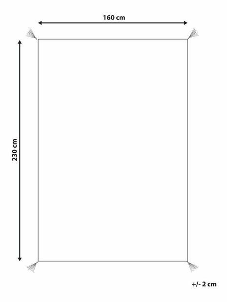 Szőnyeg 160 x 230 cm Niava (bézs)