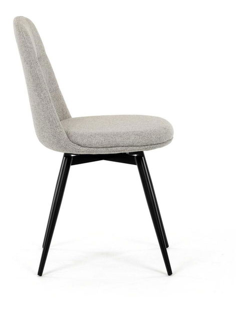 Jedálenská stolička Deleito (krémová)