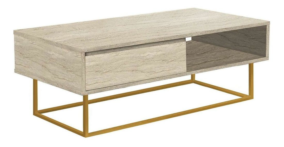 Măsuță de cafea Laxi Dal (travertin)