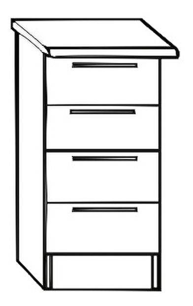 Dolná kuchynská skrinka Irys New DS-40