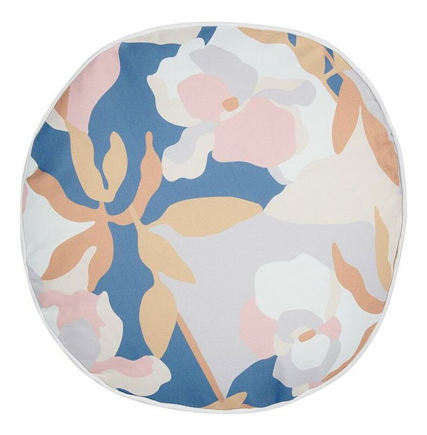 Sada 2 ozdobných vankúšov ⌀ 40 cm Verez (viacfarebná)